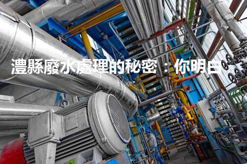 澧縣廢水處理的秘密：你明白嗎？